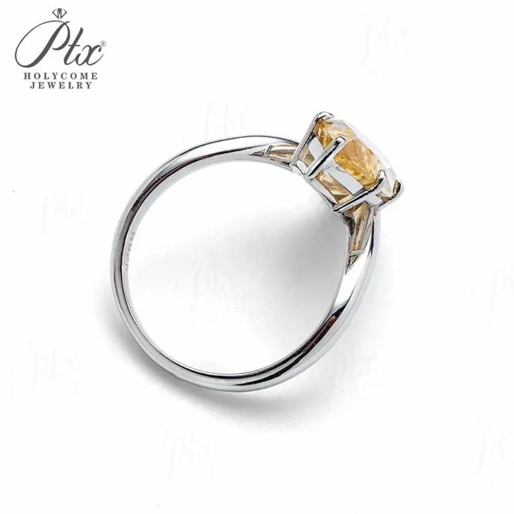 0.75ct Emerald Cut Lab Grown Emerald Ring in 925 Sterling Silver detail view 5