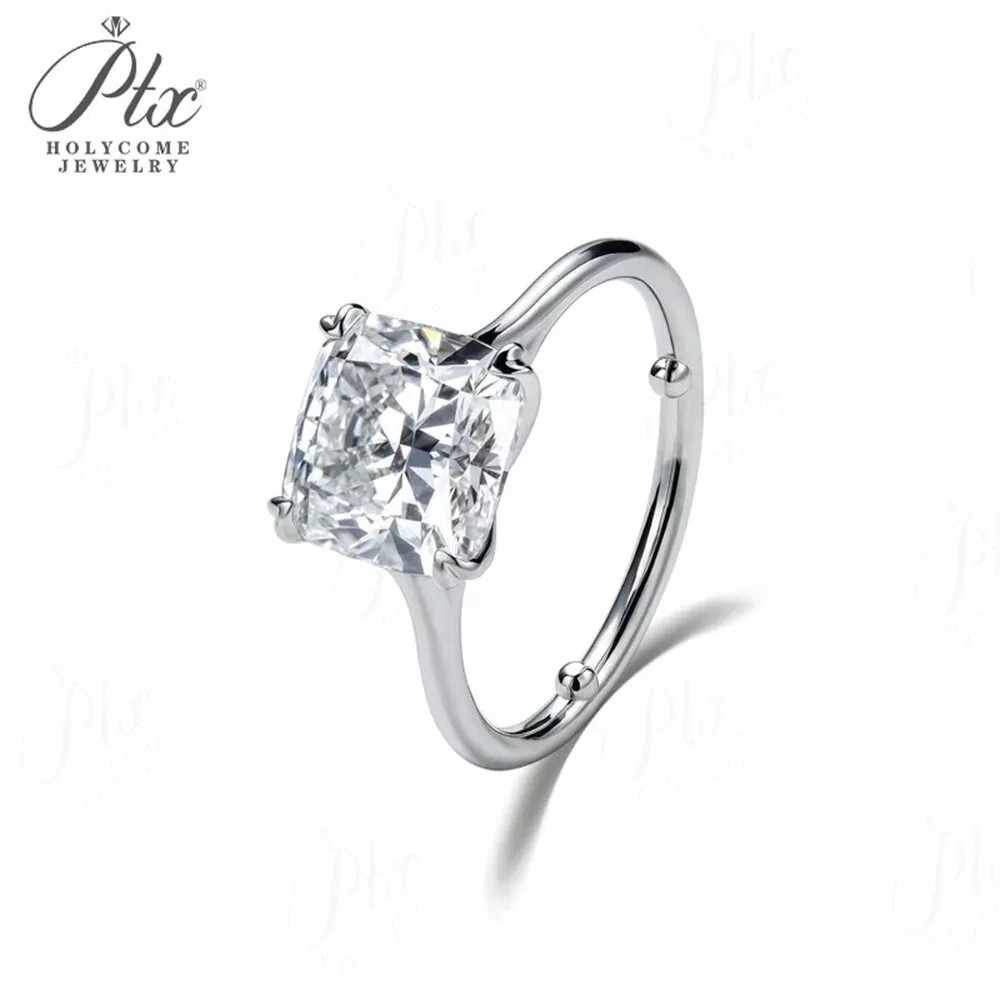 Lab-Grown Diamond 1.0ct–3.0ct Cushion Cut Ring Wholesale IGI — LDRG9894