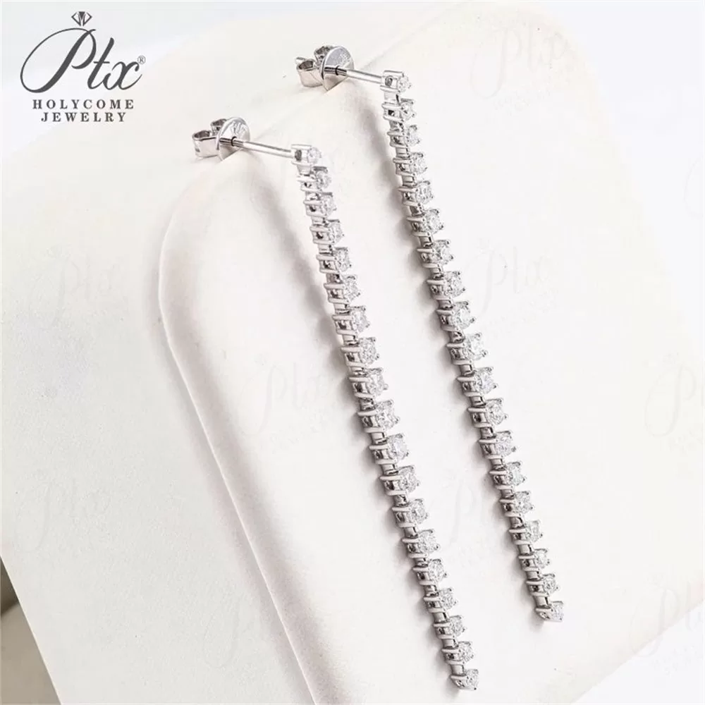 Lab-Grown Diamond Earrings Wholesale 10K Gold VVS IGI