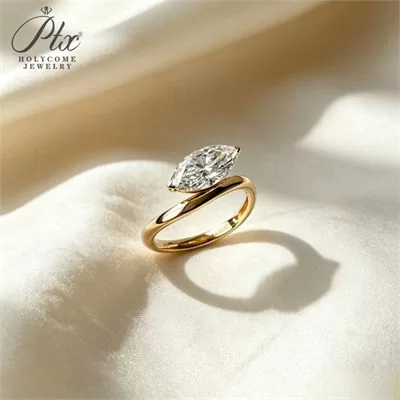 Lab-Grown Diamond 1.0ct–2.0ct Marquise Cut Ring Wholesale IGI
