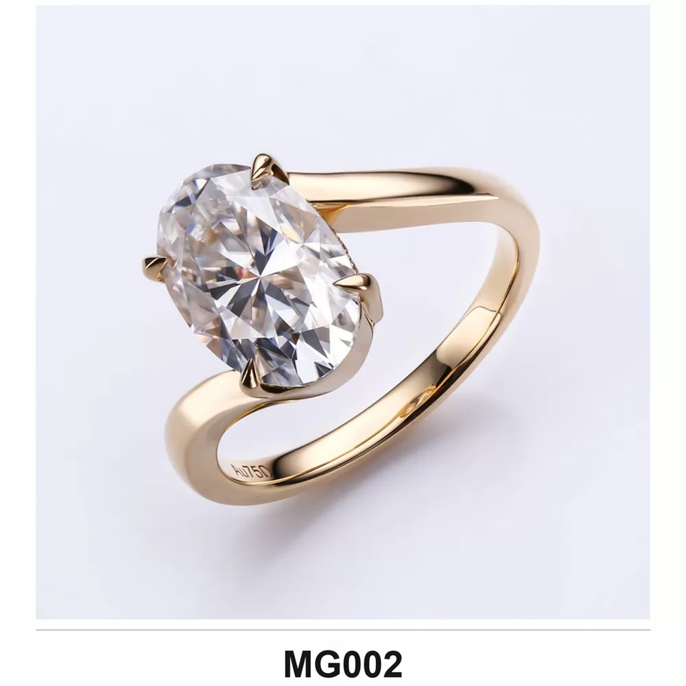 Lab-Grown Diamond Ring Wholesale S925 Silver IGI
