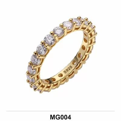 Lab-Grown Diamond Ring Wholesale S925 Silver IGI Model MG004
