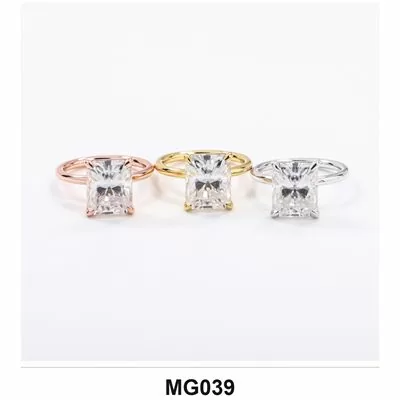 Lab-Grown Diamond Ring Wholesale S925 Silver IGI Model MG039