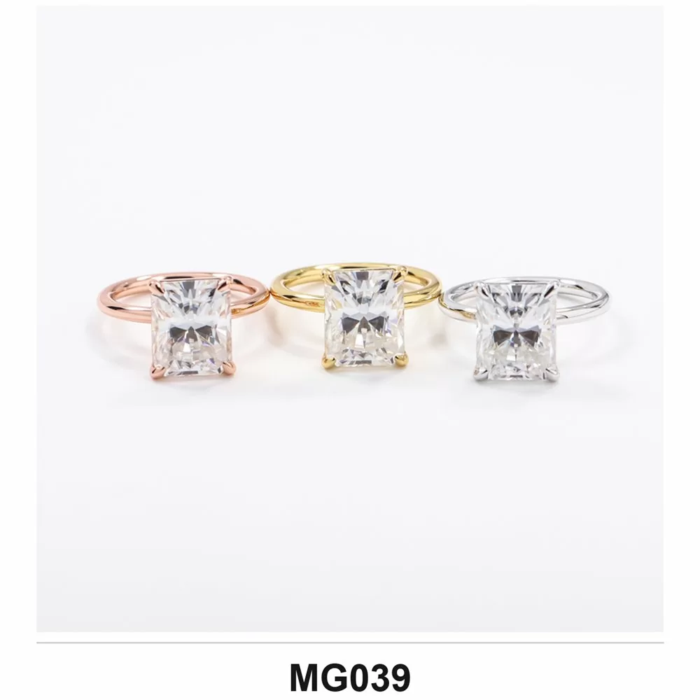 Lab-Grown Diamond Ring Wholesale S925 Silver IGI Model MG039