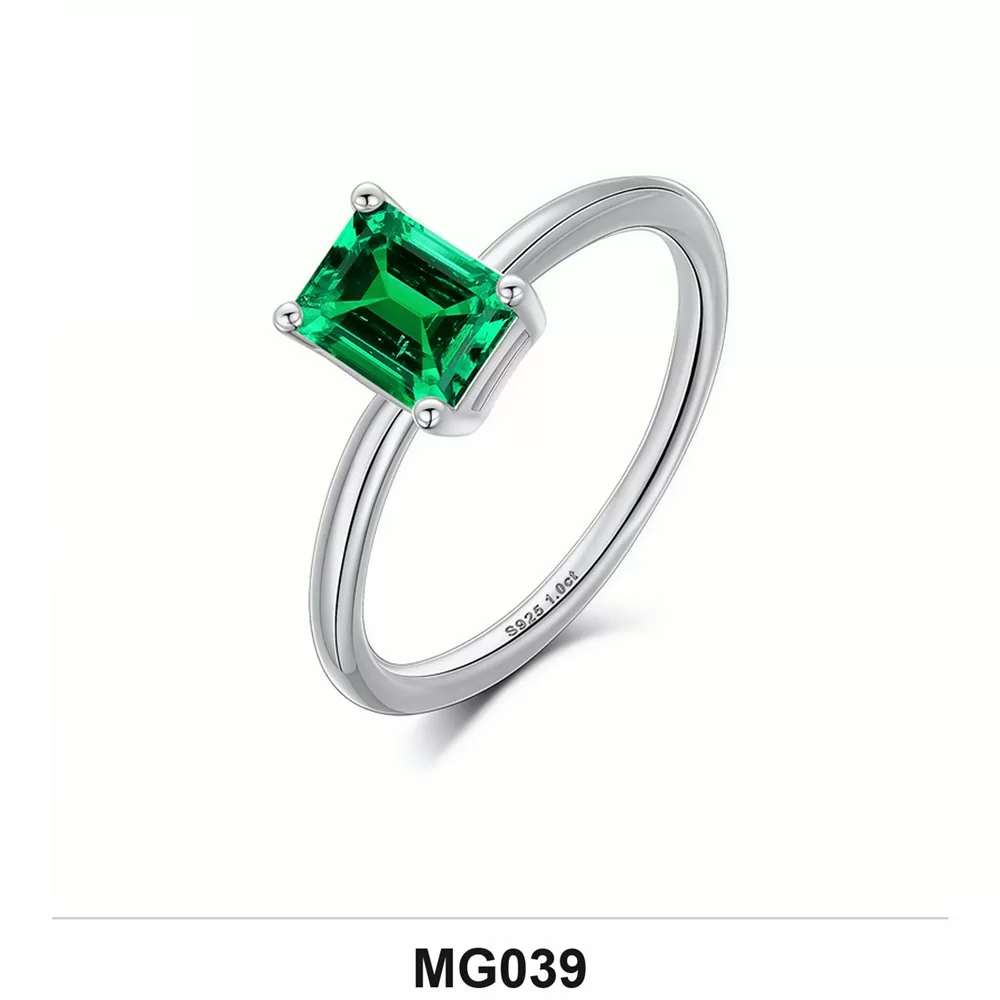 Lab-Grown Diamond Ring Wholesale S925 Silver IGI Model MG039 detail view 2