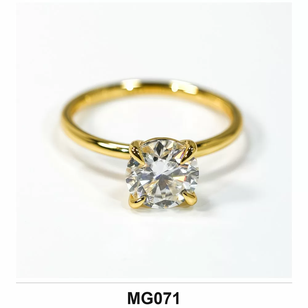 Lab-Grown Diamond Ring Wholesale S925 Silver IGI Model MG071