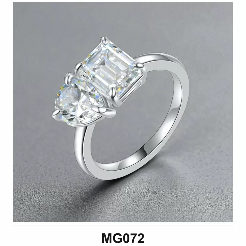 Lab-Grown Diamond Ring Wholesale S925 Silver IGI Model MG072