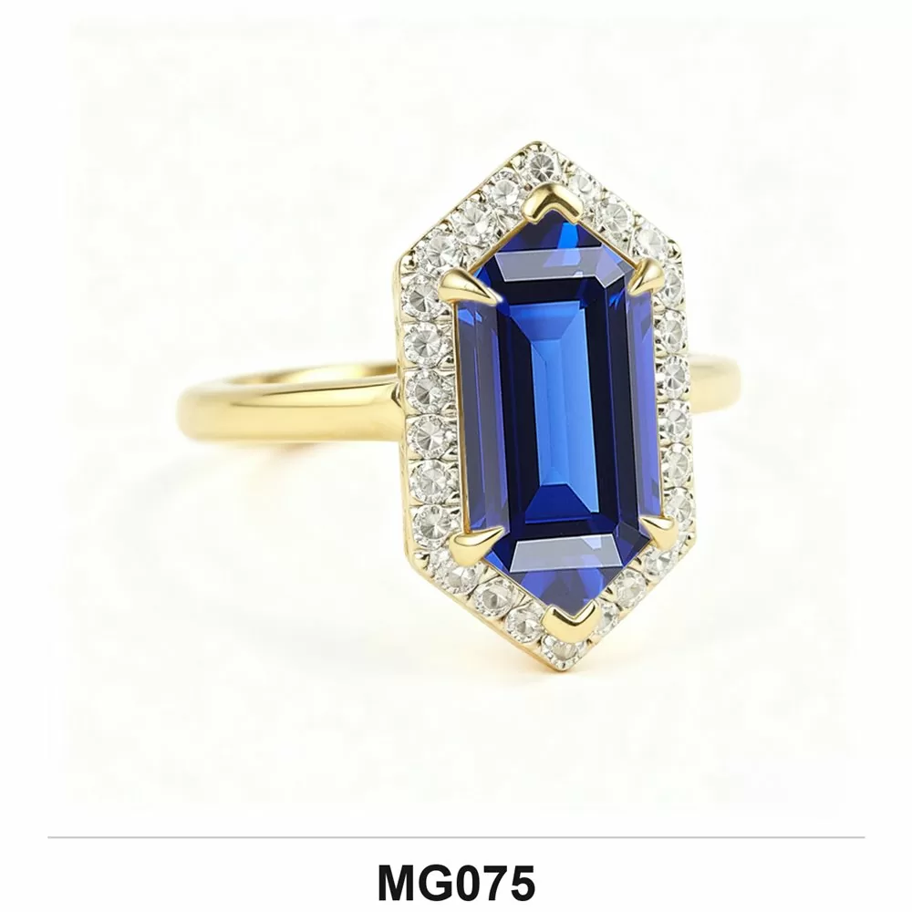 Lab-Grown Diamond Ring Wholesale S925 Silver IGI Model MG075