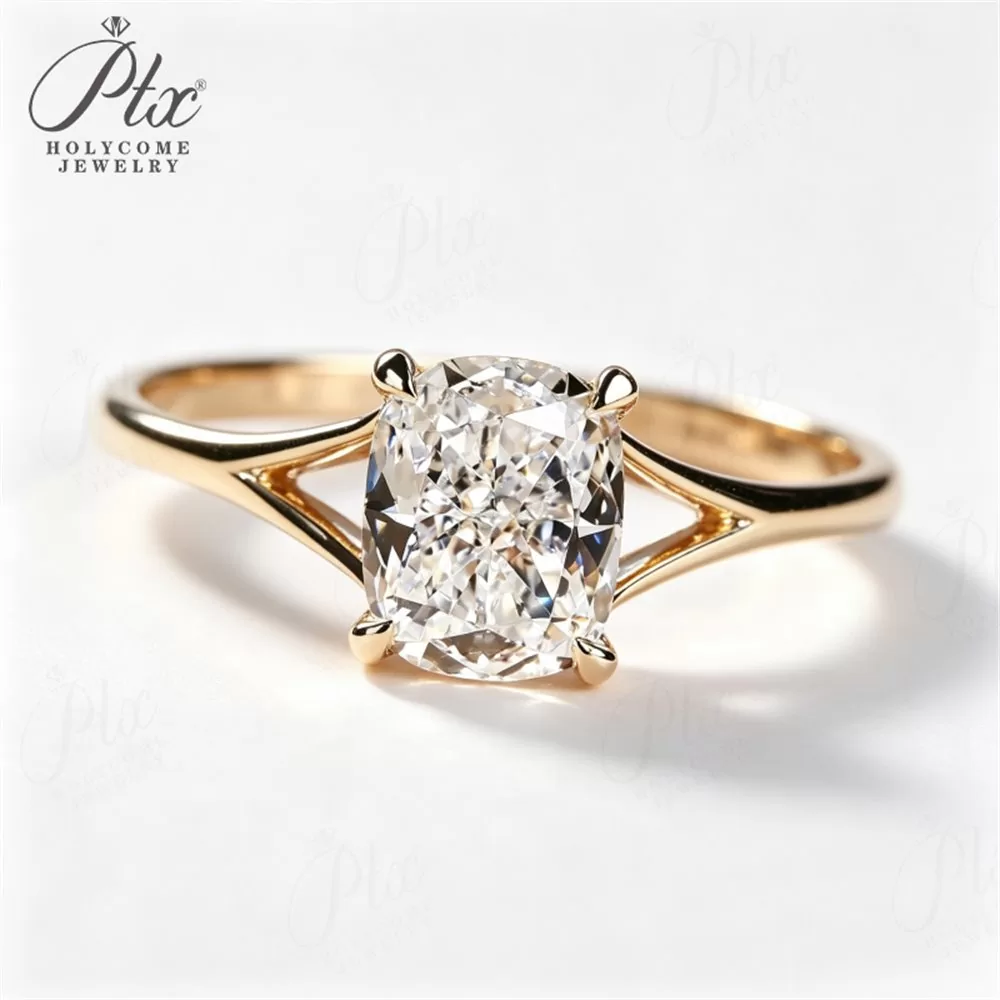 Lab-Grown Diamond Ring Wholesale S925 Silver IGI Model MG077 detail view 3
