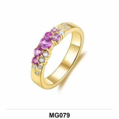 Lab-Grown Diamond Ring Wholesale S925 Silver IGI Model MG079