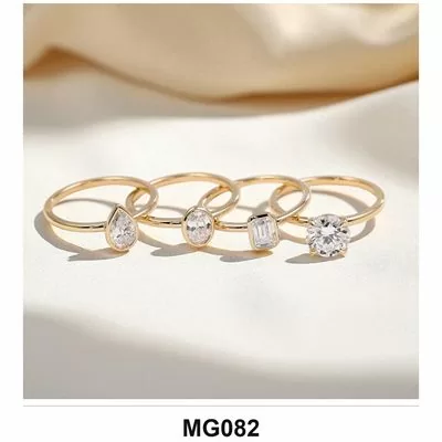 Lab-Grown Diamond Ring Wholesale S925 Silver IGI Model MG082
