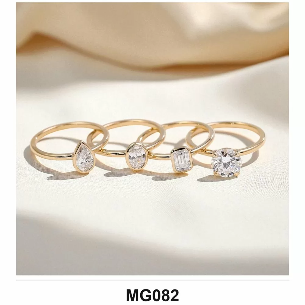 Lab-Grown Diamond Ring Wholesale S925 Silver IGI Model MG082