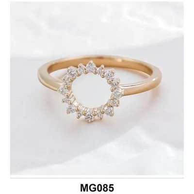 Lab-Grown Diamond Ring Wholesale S925 Silver IGI Model MG085