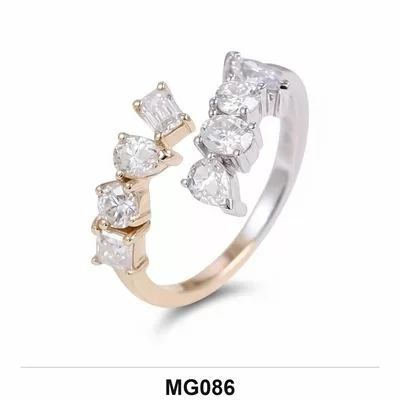 Lab-Grown Diamond Ring Wholesale S925 Silver IGI Model MG086