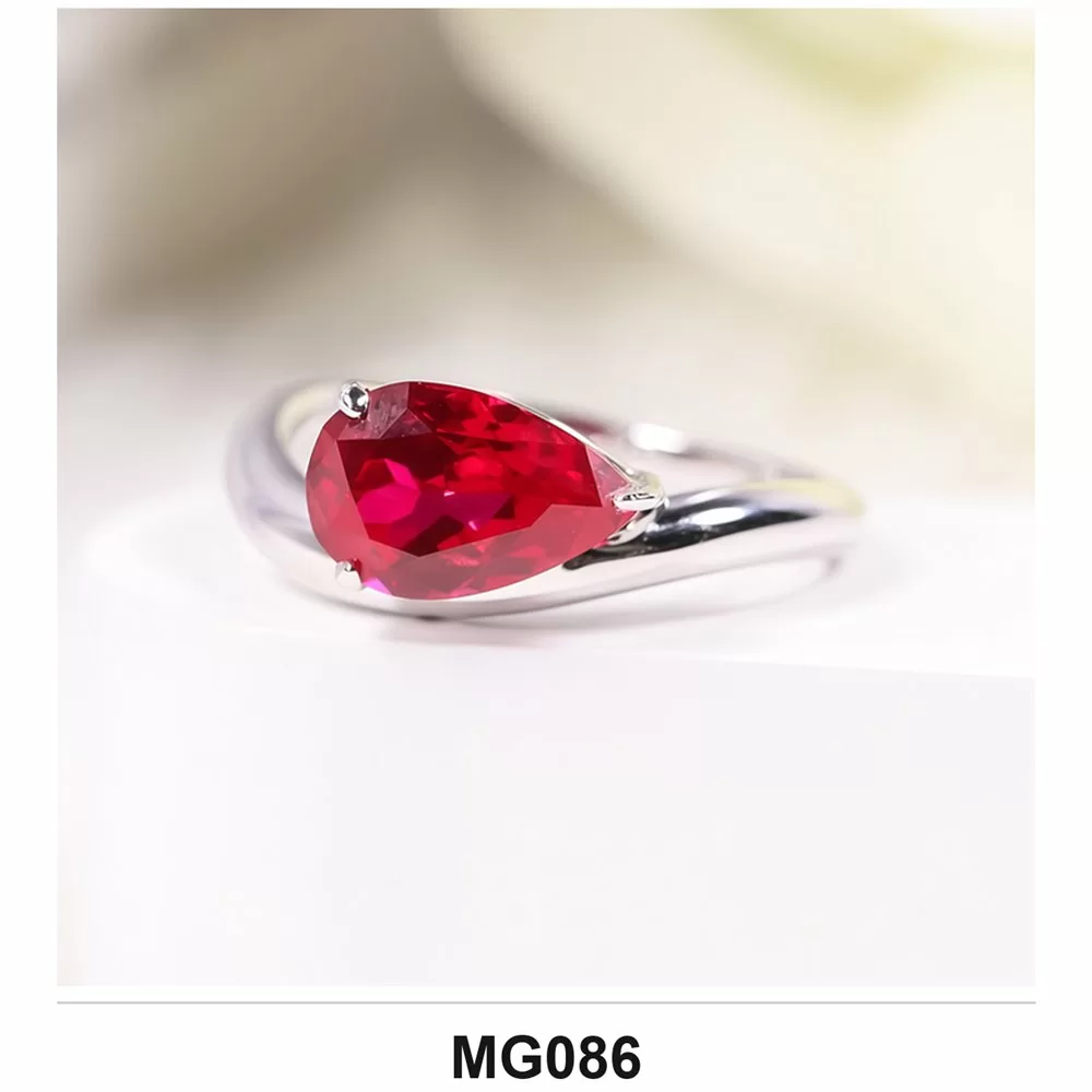 Lab-Grown Diamond Ring Wholesale S925 Silver IGI Model MG086 detail view 2