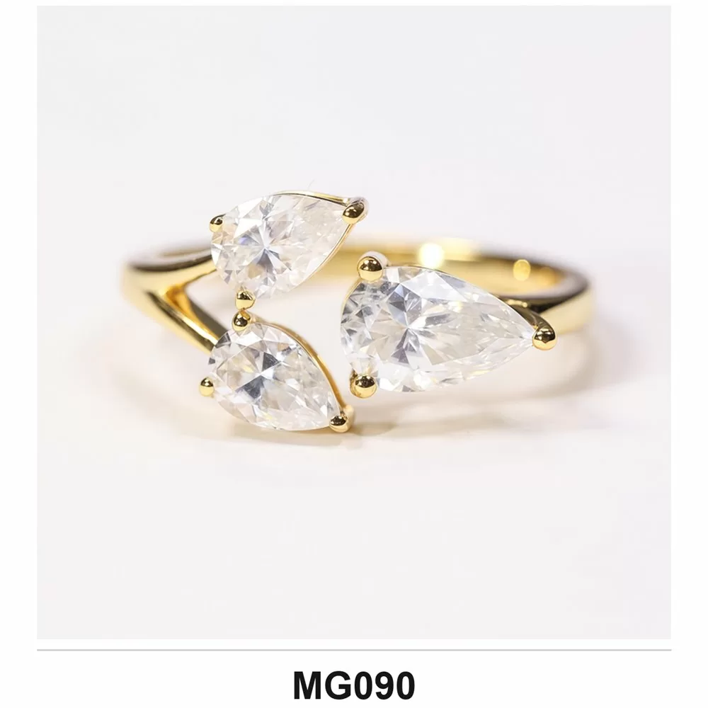 Lab-Grown Diamond Ring Wholesale S925 Silver IGI Model MG090