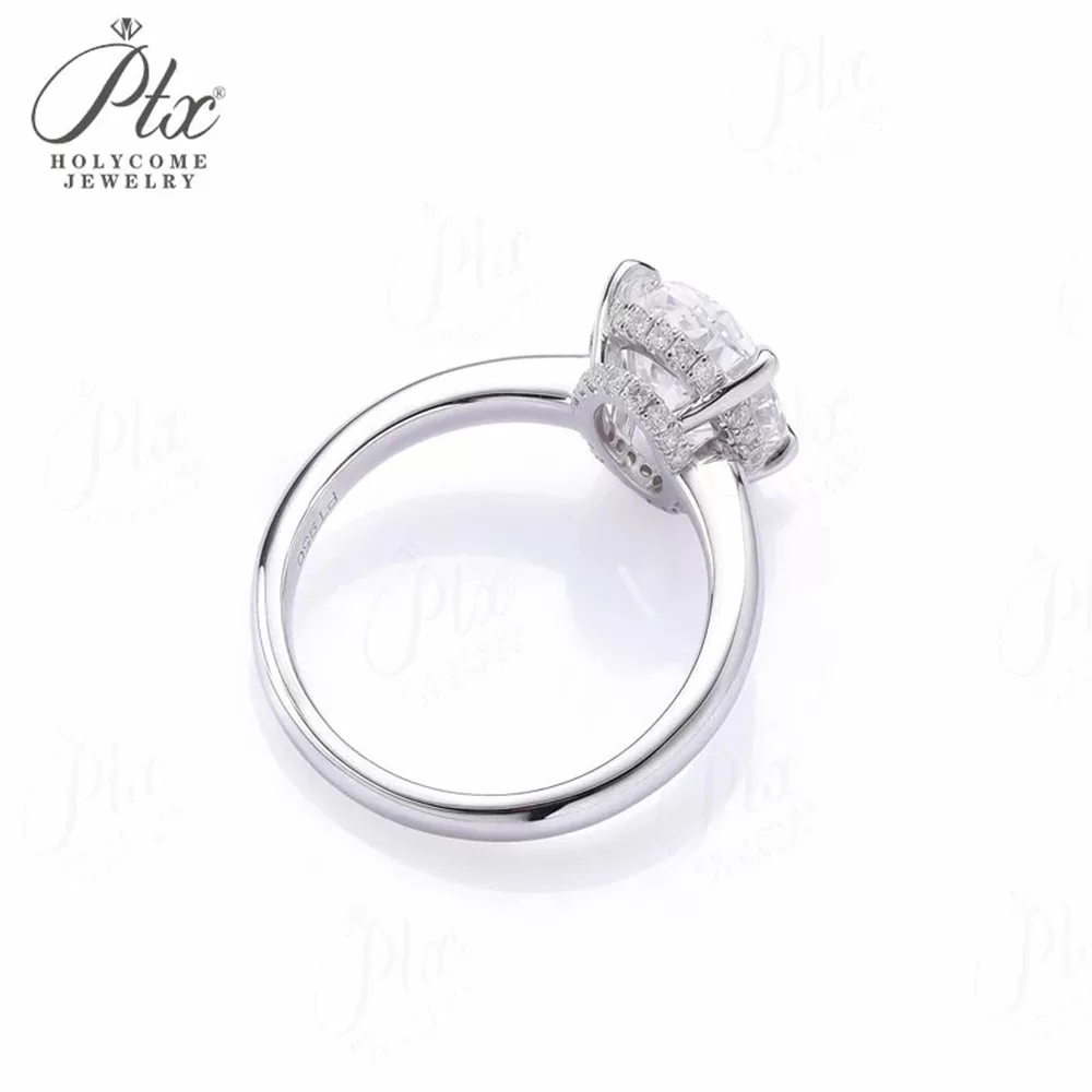 Lab-Grown Diamond 1.0ct–3.0ct Round Cut Ring Wholesale VVS1 detail view 5