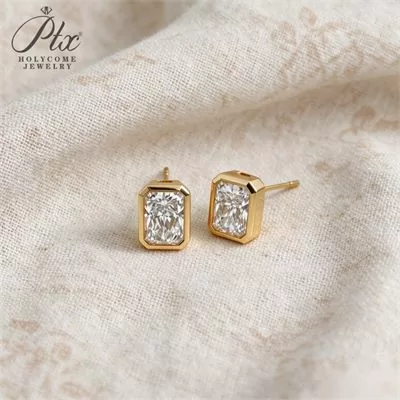 Lab-Grown Diamond Stud Earrings Wholesale S925 Silver IGI