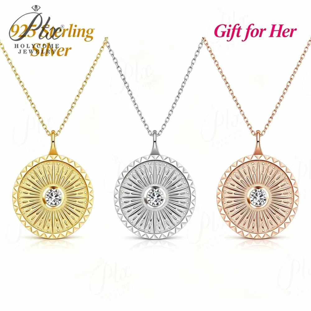 Moissanite 1.0ct–3.0ct Necklace Wholesale S925 Silver VVS1 GRA — MB009 detail view 2