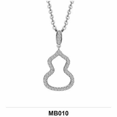 Moissanite 1.0ct–3.0ct Necklace Wholesale S925 Silver VVS1 GRA — MB010