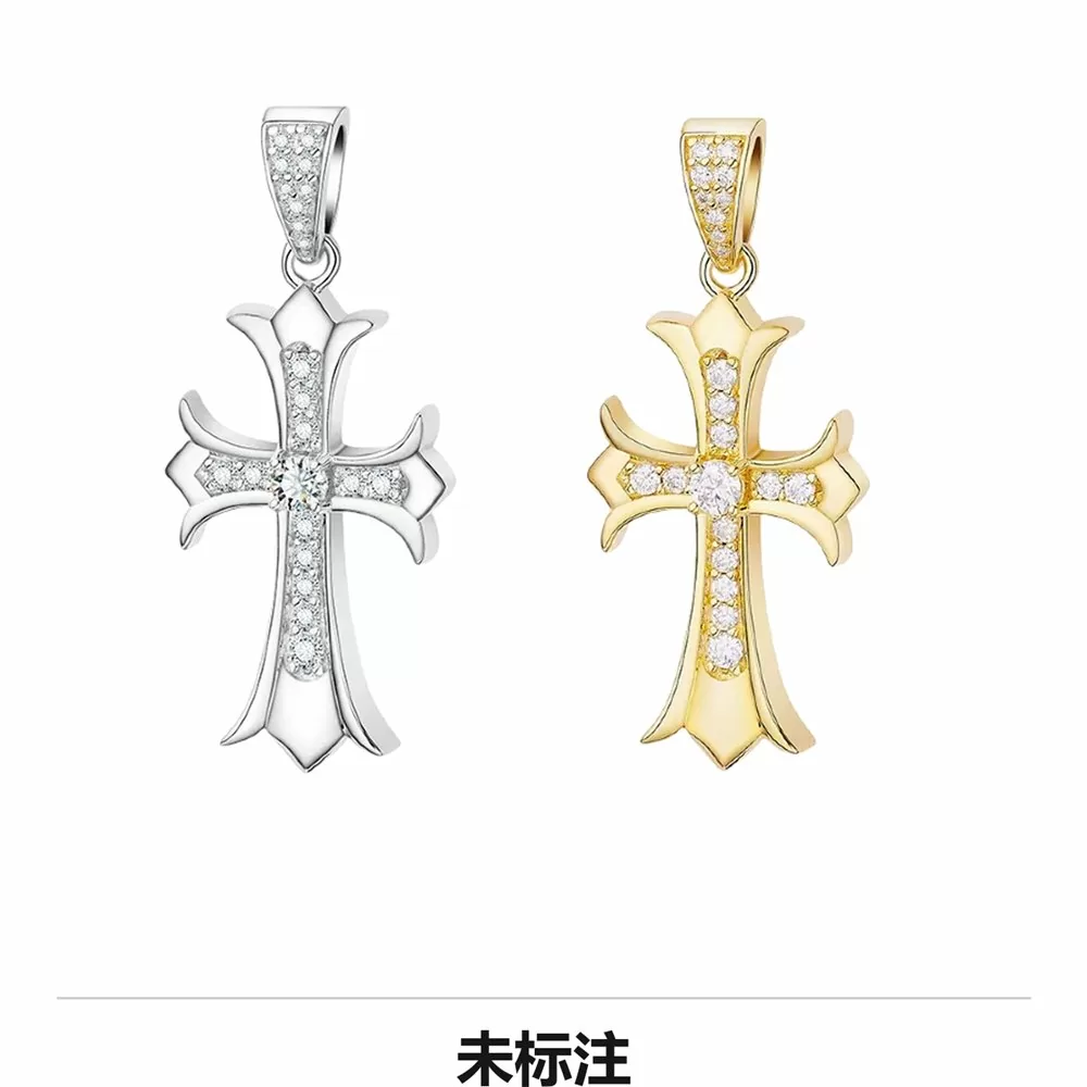 Moissanite 1.0ct–3.0ct Necklace Wholesale S925 Silver VVS1 GRA Model 项链 detail view 2