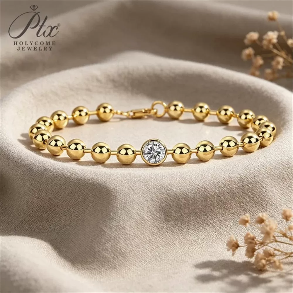 Moissanite 1.0ct Bracelet Wholesale S925 Silver VVS1 GRA Model MOBR4741 detail view 3