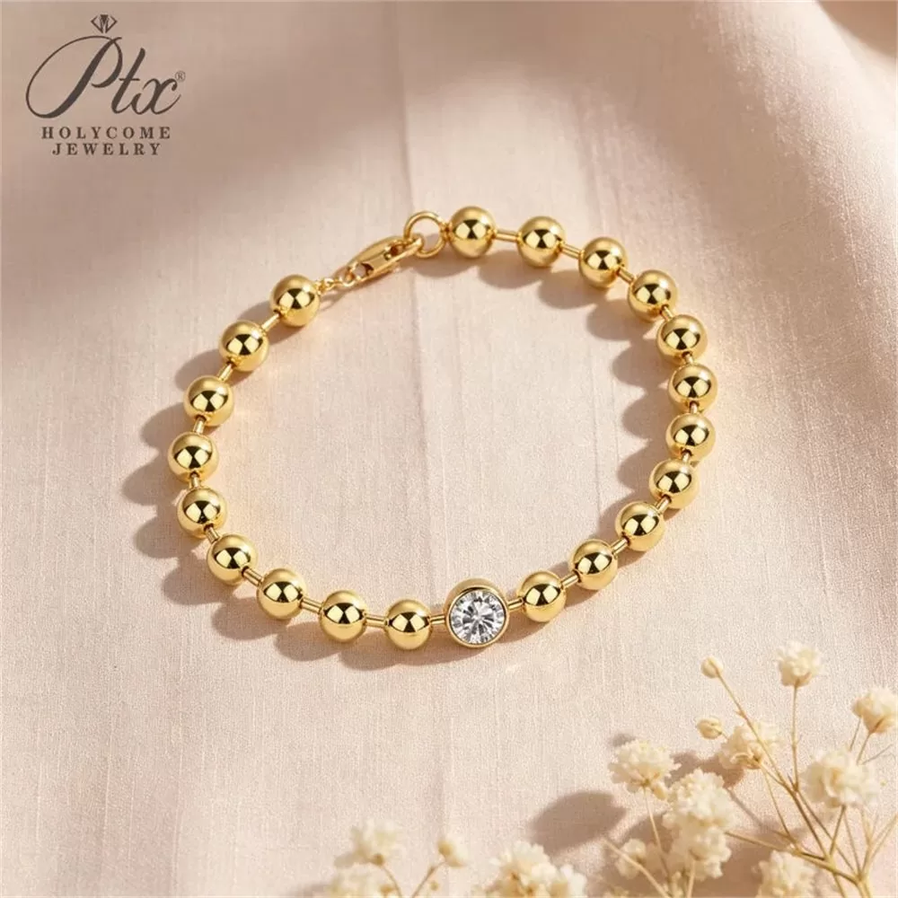 Moissanite 1.0ct Bracelet Wholesale S925 Silver VVS1 GRA Model MOBR4741 detail view 4