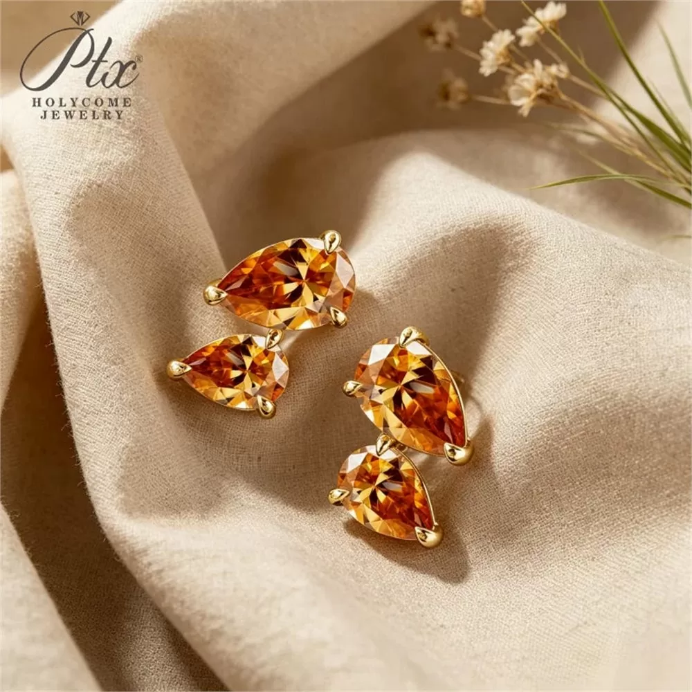 Moissanite 3.0ct Earrings Wholesale S925 Silver VVS1 GRA Model MOER4913 detail view 3