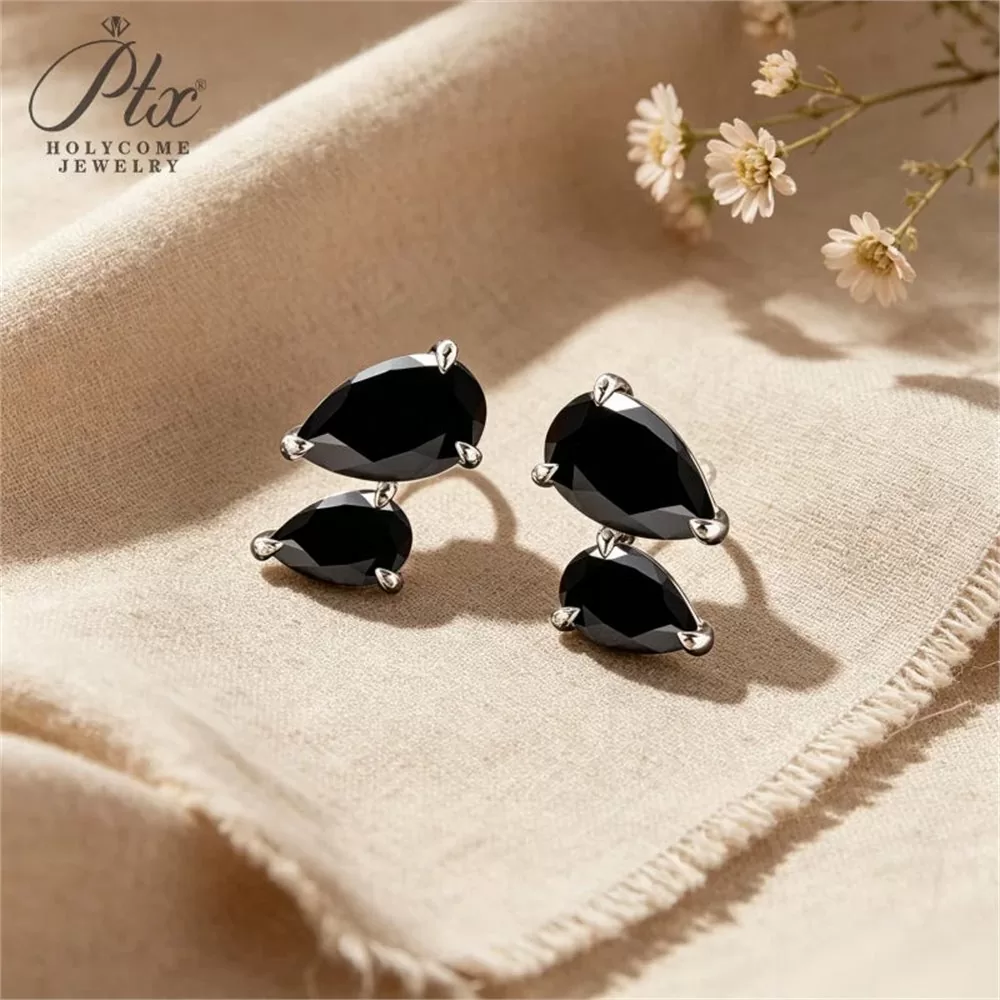 Moissanite 3.0ct Earrings Wholesale S925 Silver VVS1 GRA Model MOER4913 detail view 6