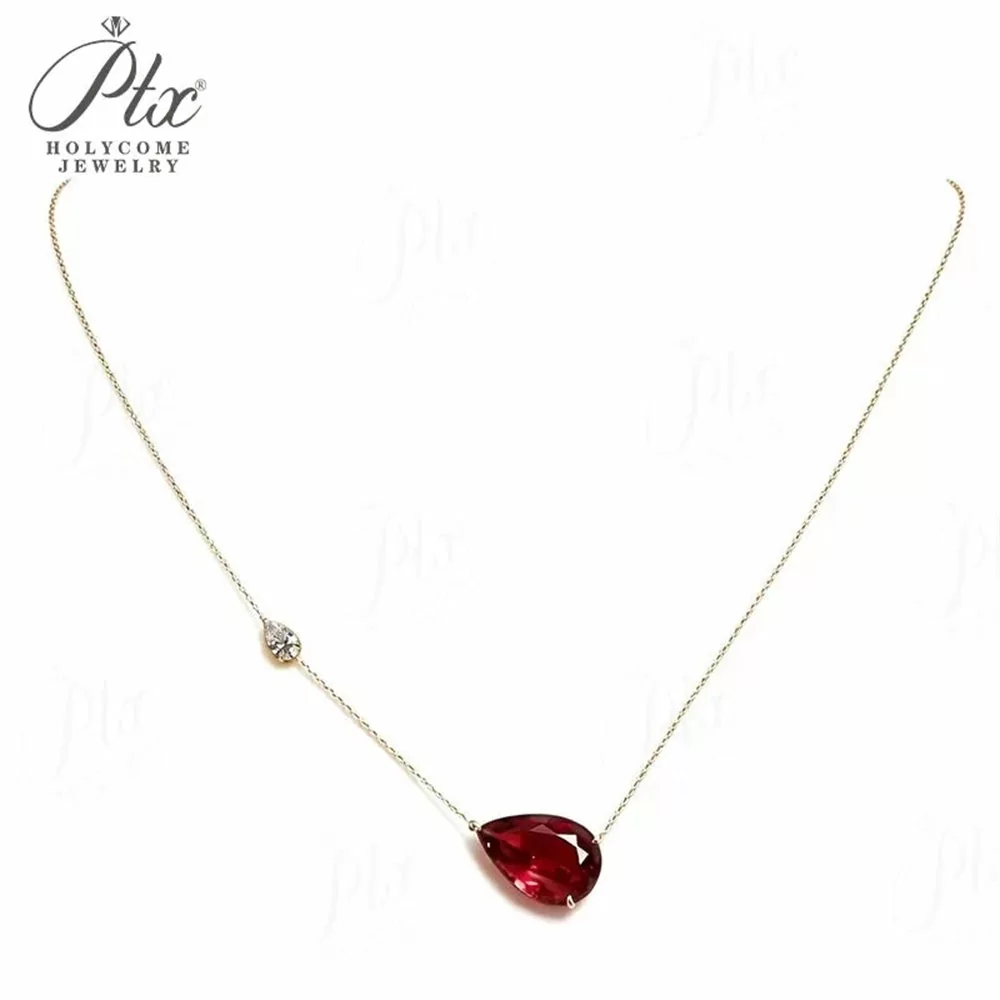 Moissanite 5.0ct Necklace Wholesale S925 Silver IF GRA