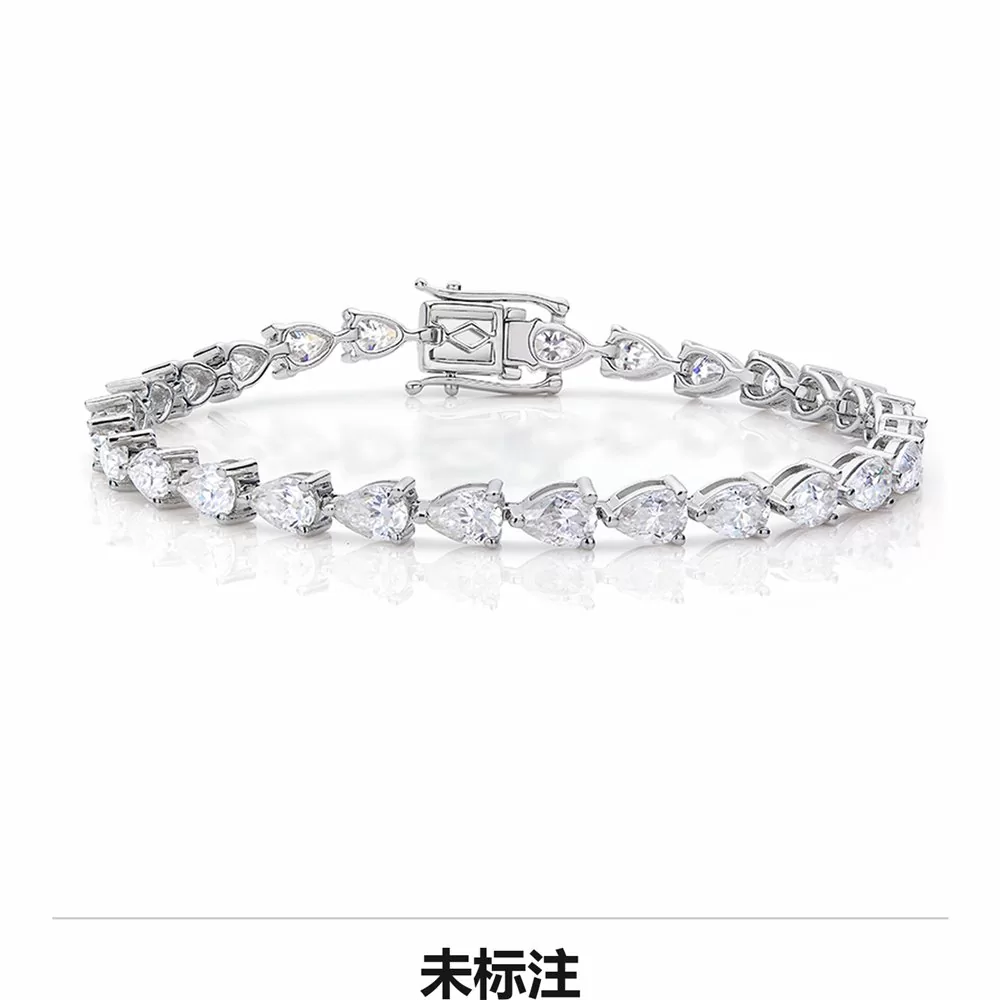Moissanite Bracelet Wholesale S925 Silver GRA Model 手链 detail view 4