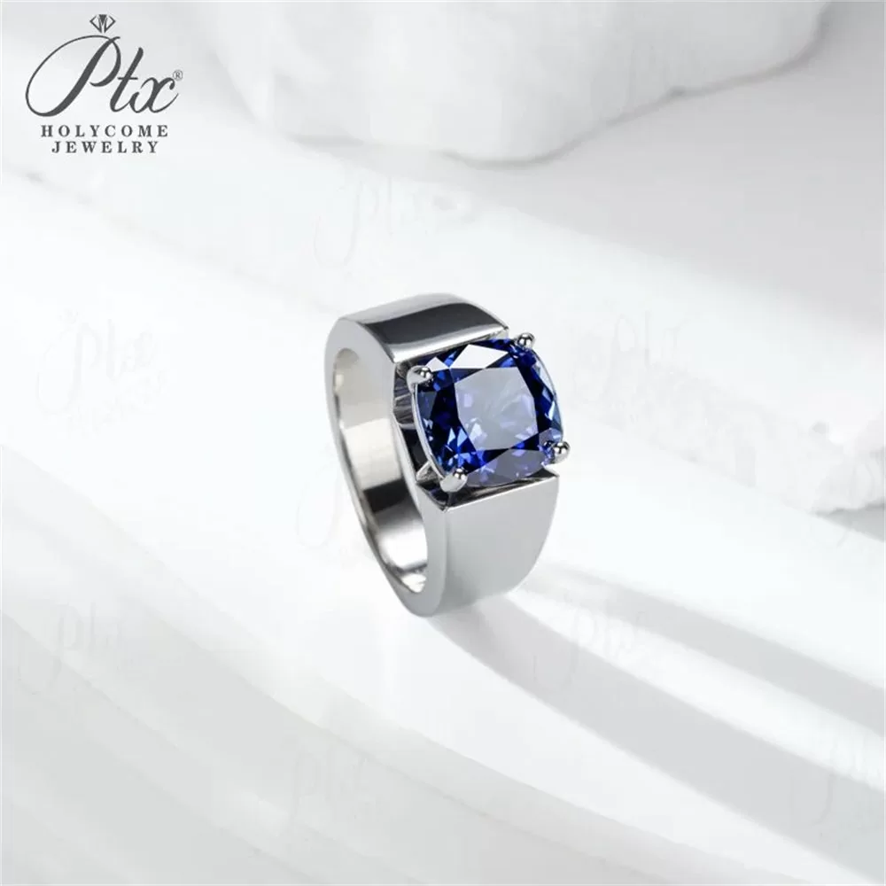 Moissanite Cushion Cut Ring Wholesale S925 Silver GRA detail view 3