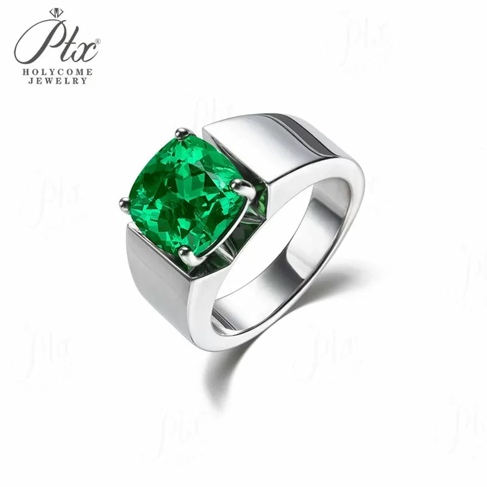 Moissanite Cushion Cut Ring Wholesale S925 Silver GRA detail view 5