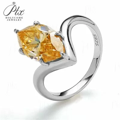 Moissanite 5.0ct Marquise Cut Ring Wholesale S925 Silver VVS1