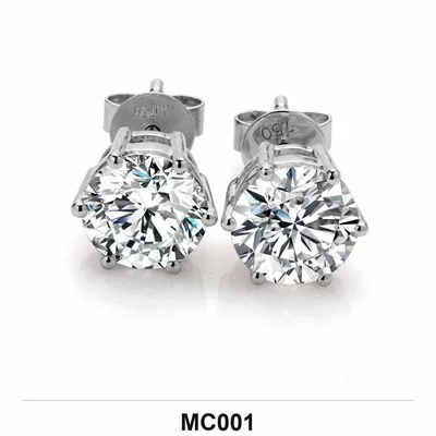 Moissanite Ring Wholesale S925 Silver VVS1 GRA Model MC001