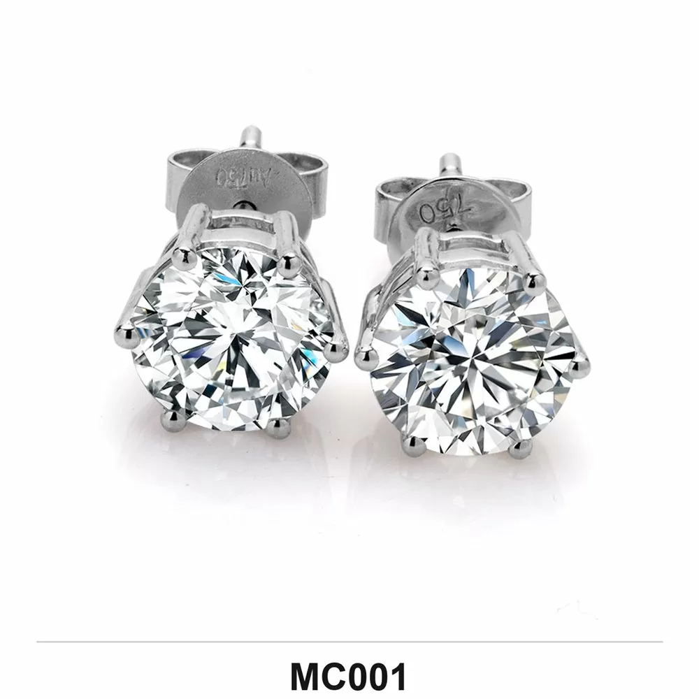 Moissanite Ring Wholesale S925 Silver VVS1 GRA Model MC001
