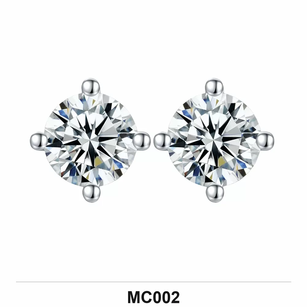 Moissanite Ring Wholesale S925 Silver VVS1 GRA Model MC002