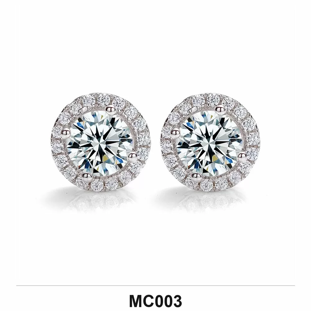 Moissanite Ring Wholesale S925 Silver VVS1 GRA Model MC003