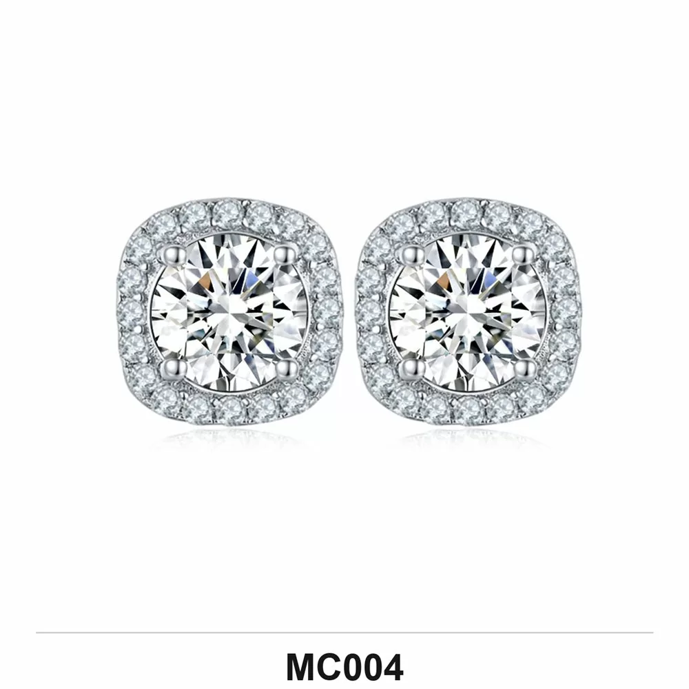 Moissanite Ring Wholesale S925 Silver VVS1 GRA Model MC004