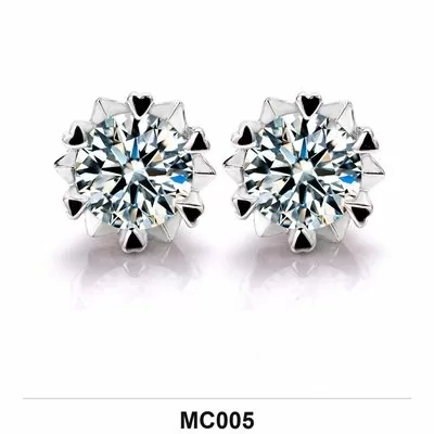 Moissanite Ring Wholesale S925 Silver VVS1 GRA Model MC005