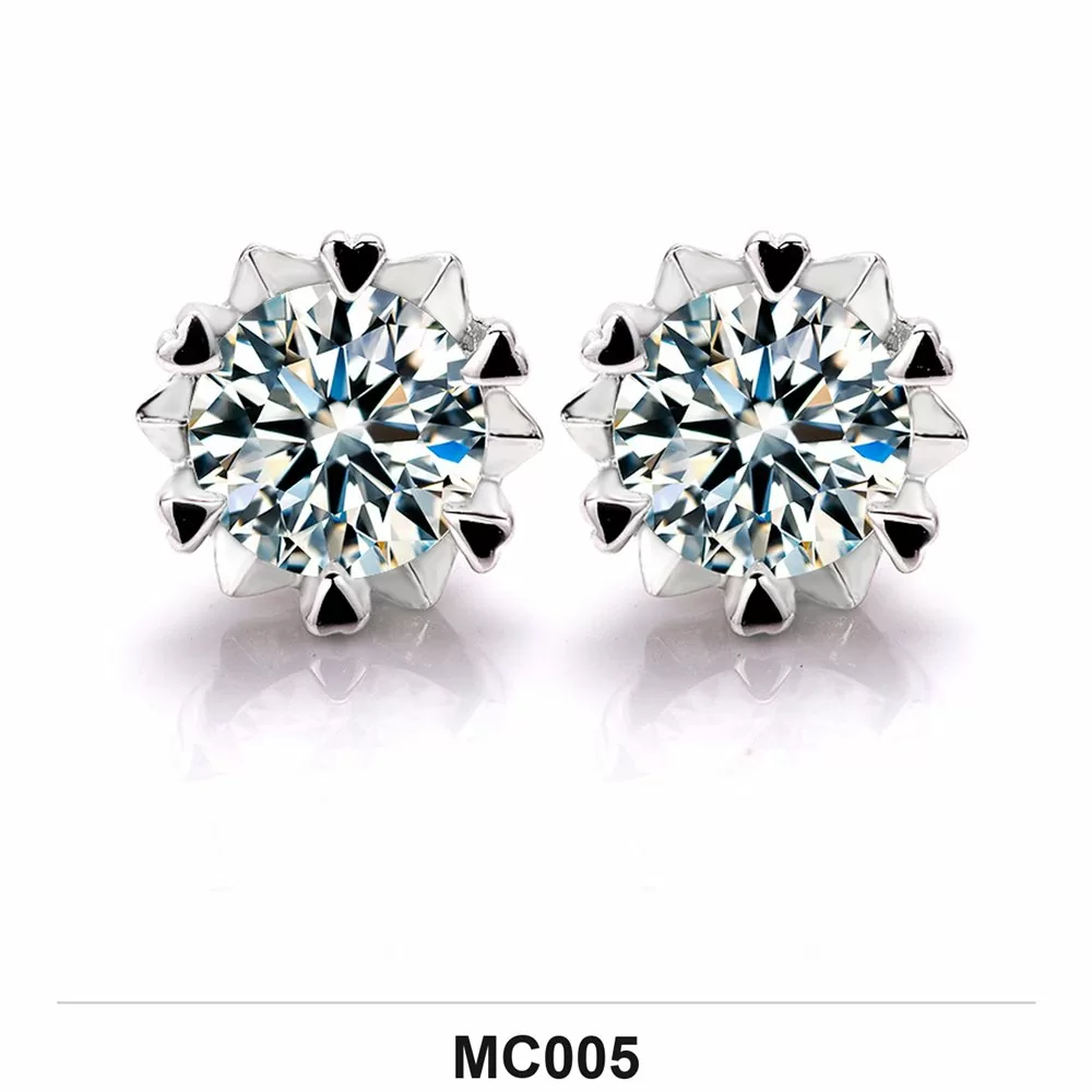 Moissanite Ring Wholesale S925 Silver VVS1 GRA Model MC005
