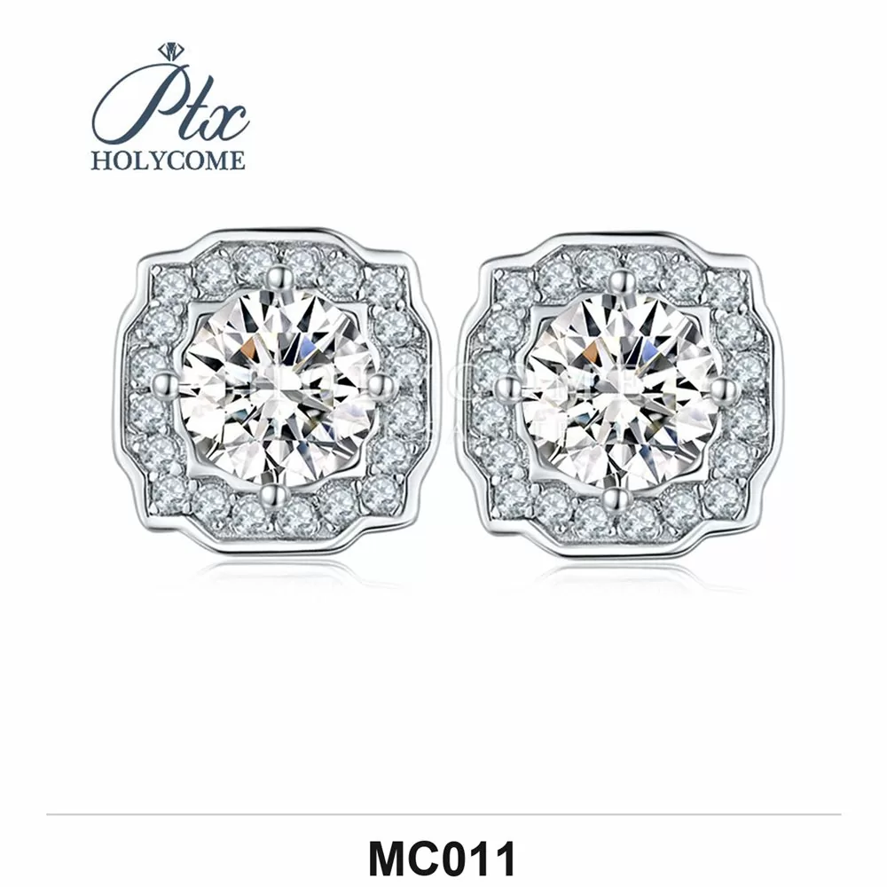 Moissanite Ring Wholesale S925 Silver VVS1 GRA Model MC011