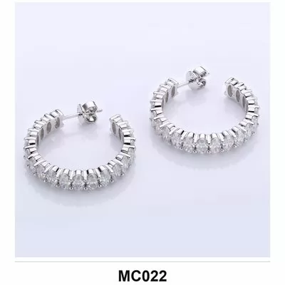 Moissanite Ring Wholesale S925 Silver VVS1 GRA Model MC022