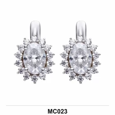 Moissanite Ring Wholesale S925 Silver VVS1 GRA Model MC023