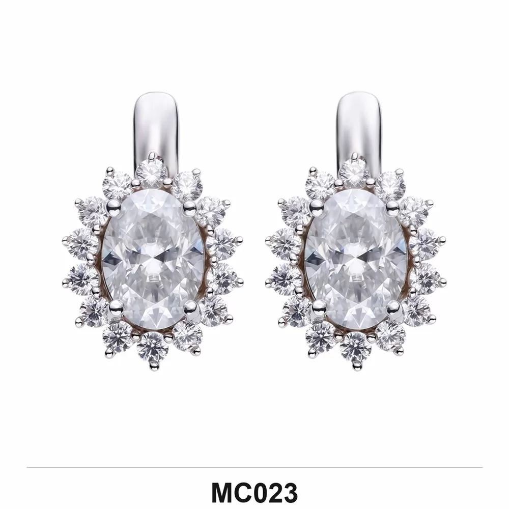 Moissanite Ring Wholesale S925 Silver VVS1 GRA Model MC023