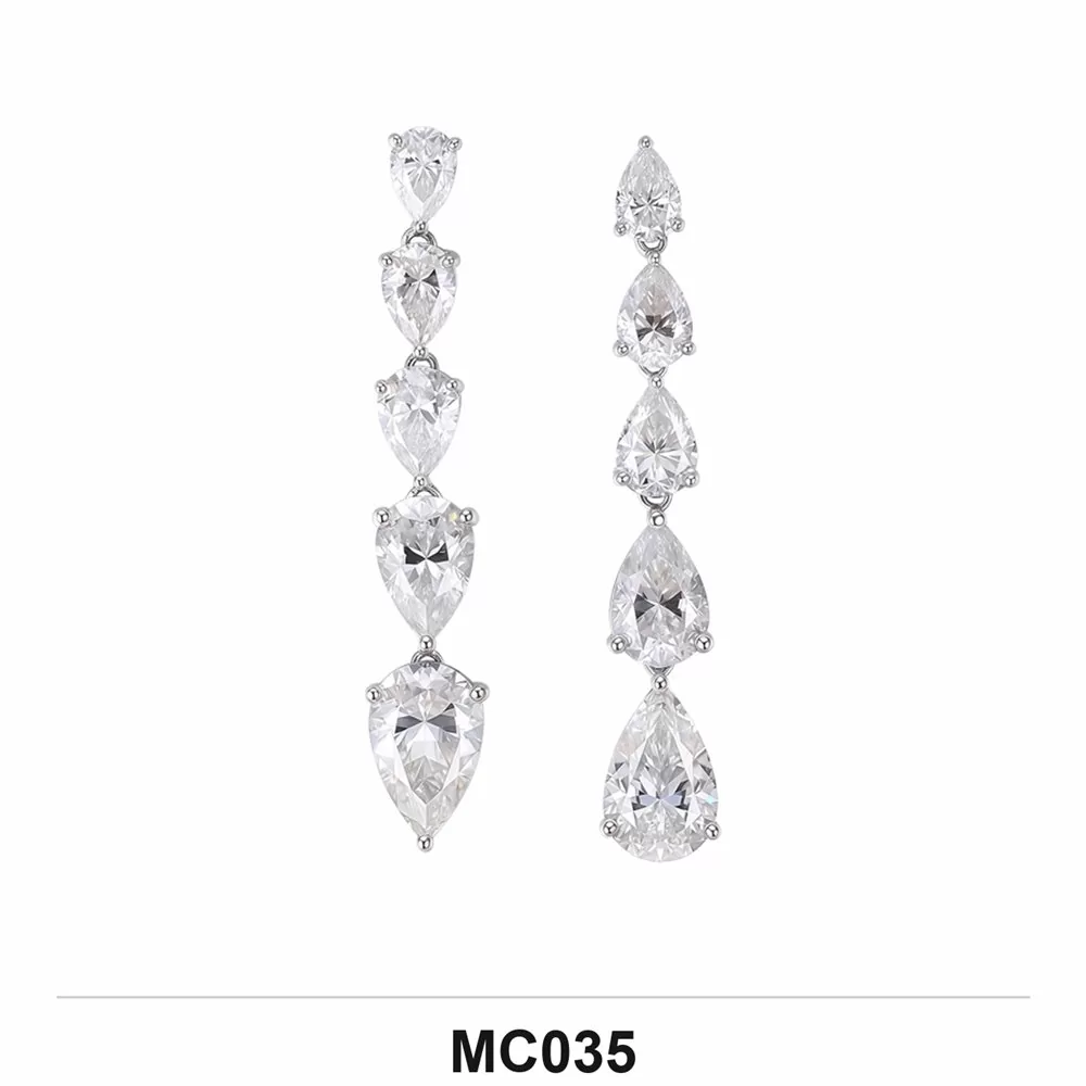 Moissanite Ring Wholesale S925 Silver VVS1 GRA Model MC035