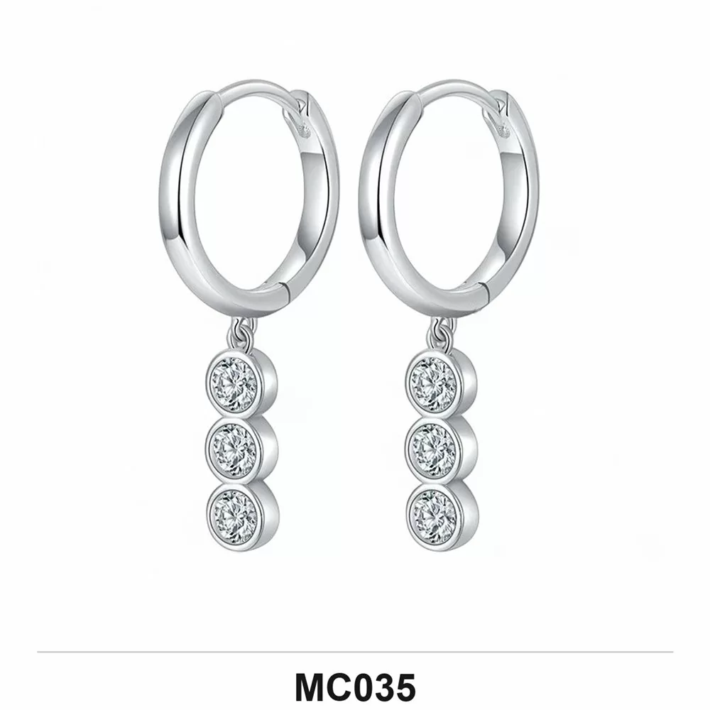Moissanite Ring Wholesale S925 Silver VVS1 GRA Model MC035 detail view 2