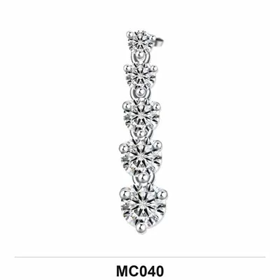Moissanite Ring Wholesale S925 Silver VVS1 GRA Model MC040