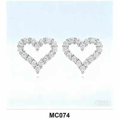 Moissanite Ring Wholesale S925 Silver VVS1 GRA Model MC074