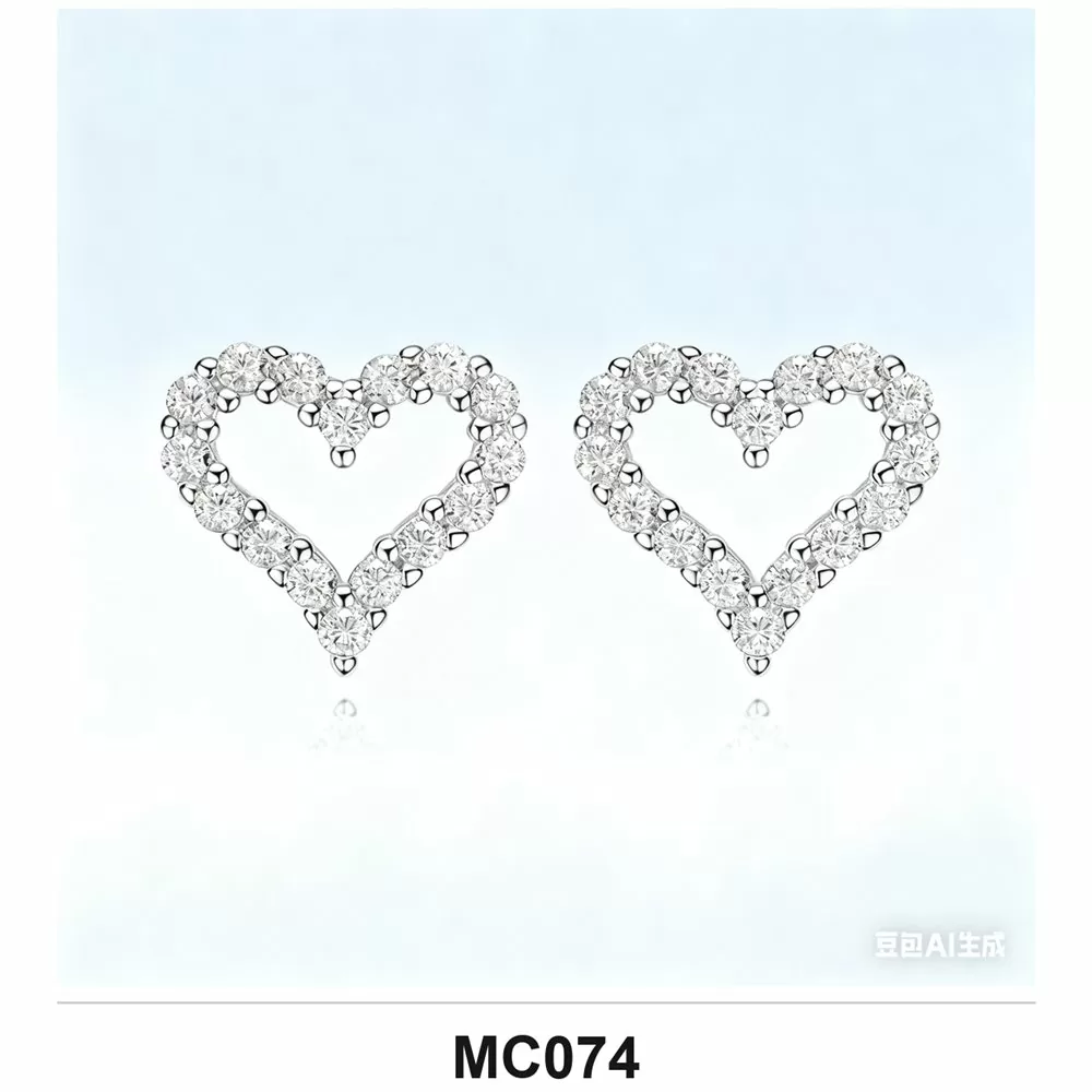 Moissanite Ring Wholesale S925 Silver VVS1 GRA Model MC074